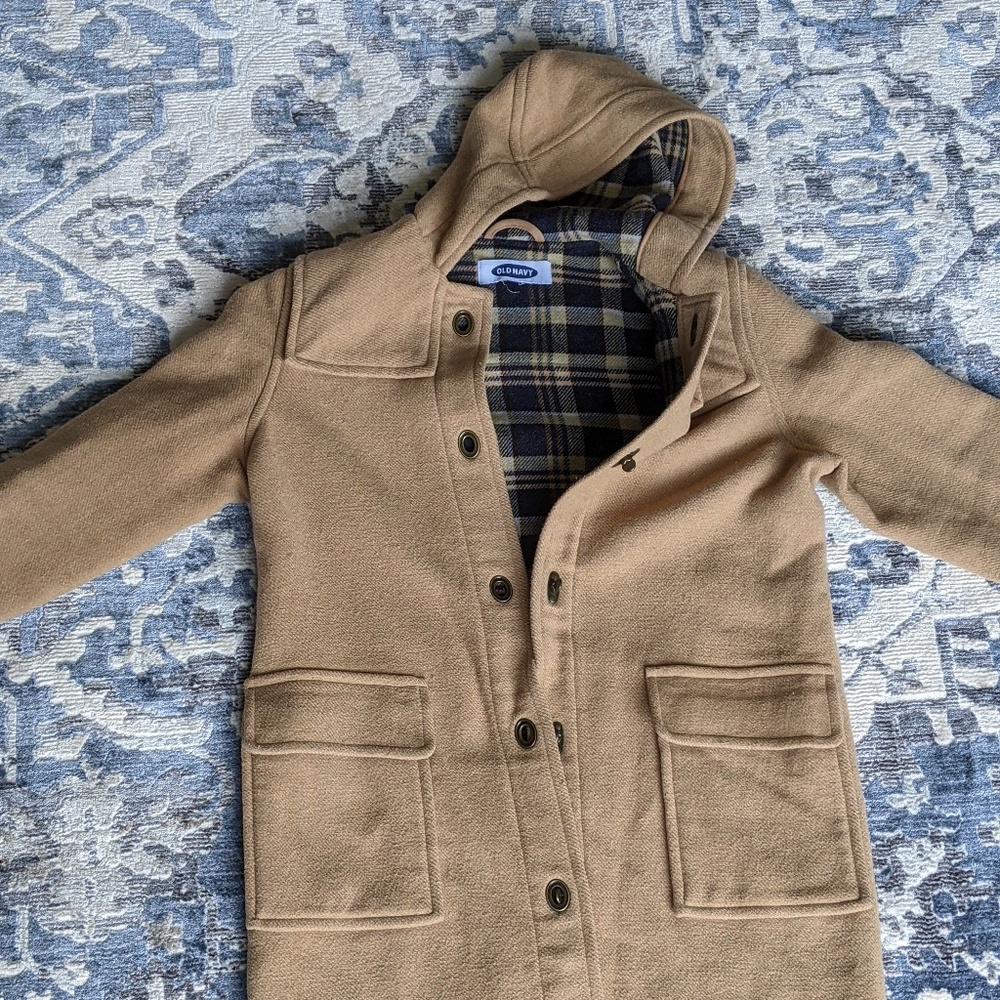 Hooded Old Navy Peacoat - Women's L-XL